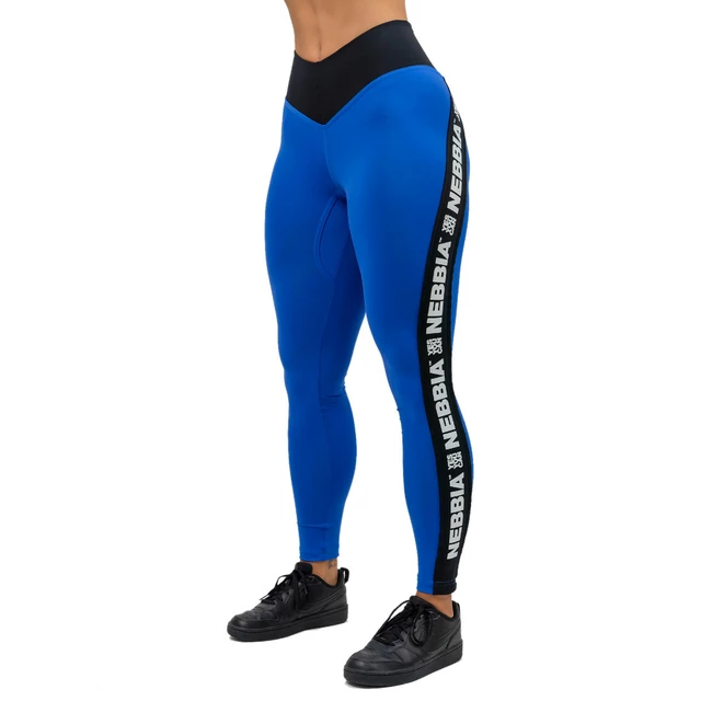 High-Waisted Leggings Nebbia ICONIC 209 - Blue