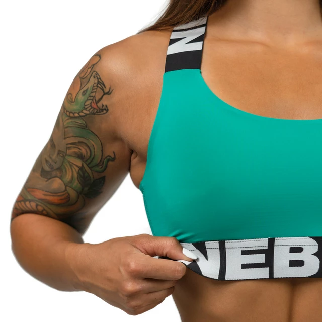 Medium Support Sports Bra Nebbia ICONIC 230 - Green