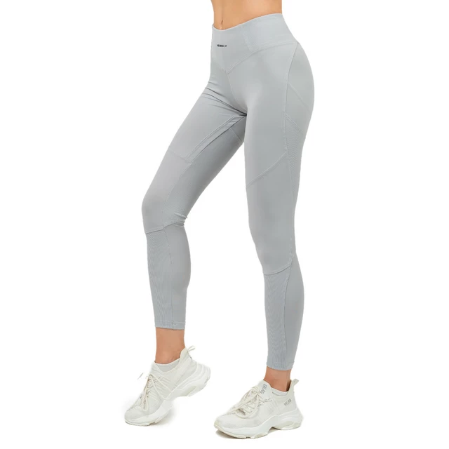 High-Waisted Slimming Leggings Nebbia GLUTE PUMP 247 - Light Purple