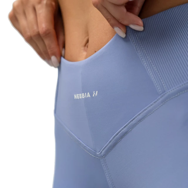 High-Waisted Slimming Leggings Nebbia GLUTE PUMP 247 - Grey