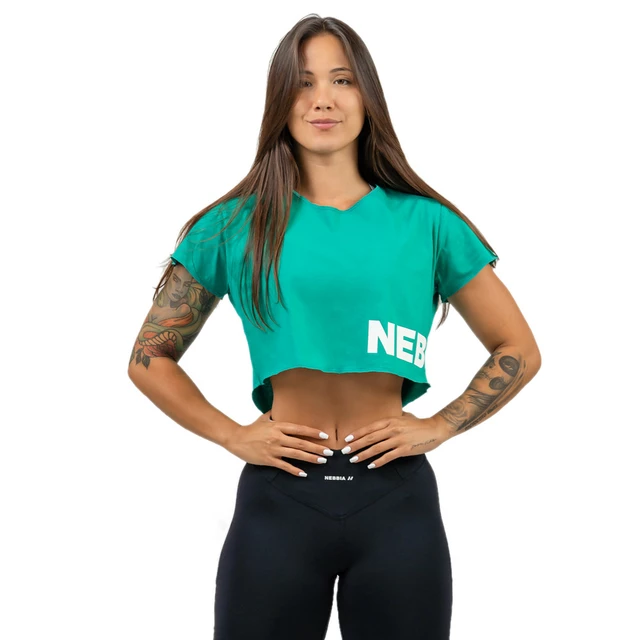 Crop Top Nebbia POWERHOUSE 279 - Green