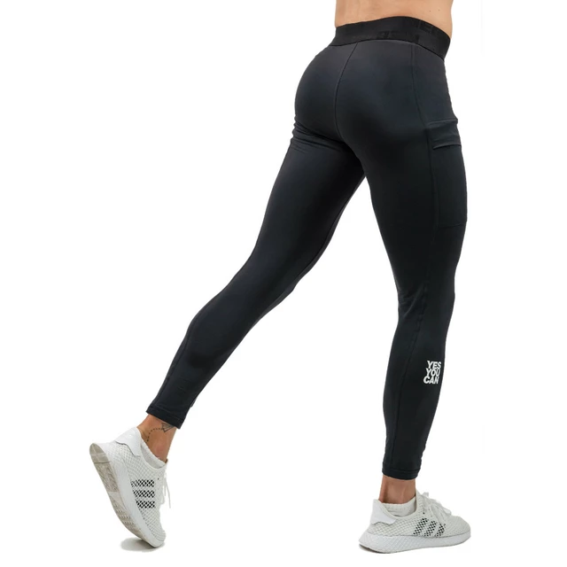 Insulated Compression Leggings Nebbia RECOVERY 334 - Black - Black