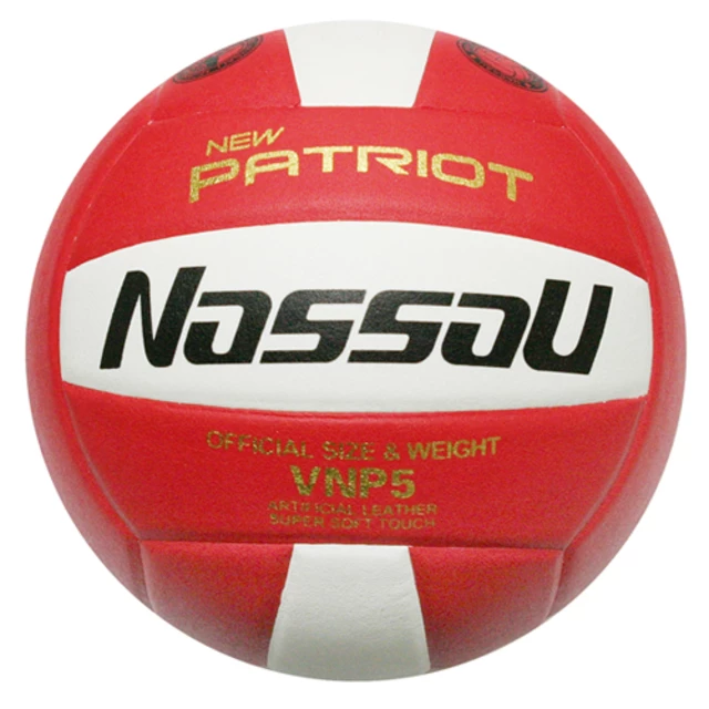 Der Ball für das Volleyball-Spiel Spartan Nassau Patriot - weiß - rot