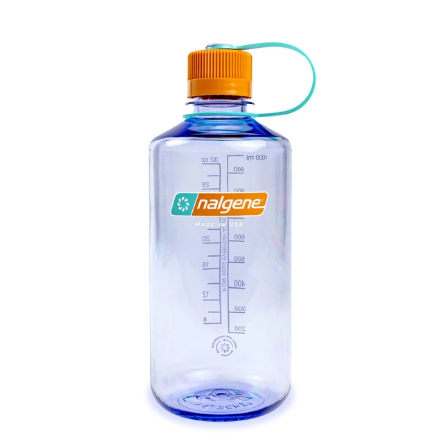 Outdoor Water Bottle NALGENE Narrow Mouth Sustain 1 L - Pear - Amethyst