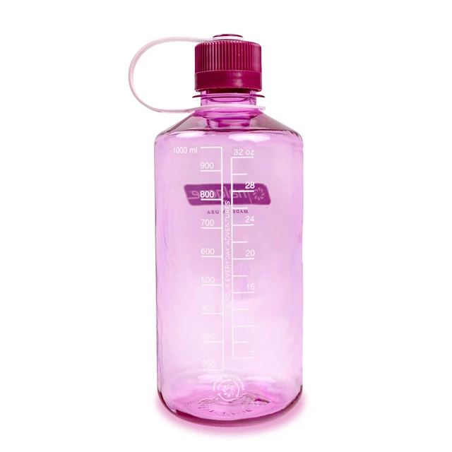 Outdoor Water Bottle NALGENE Narrow Mouth Sustain 1 L - Amethyst