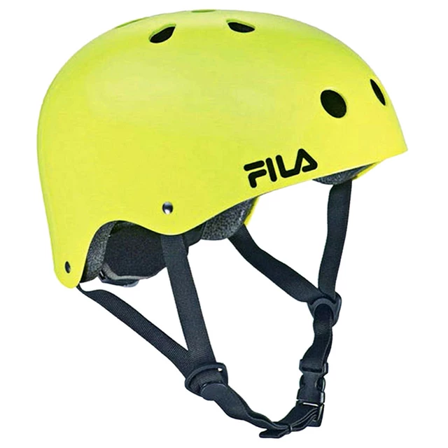 Fahrradhelm FILA NRK Fun - weiß - gelb