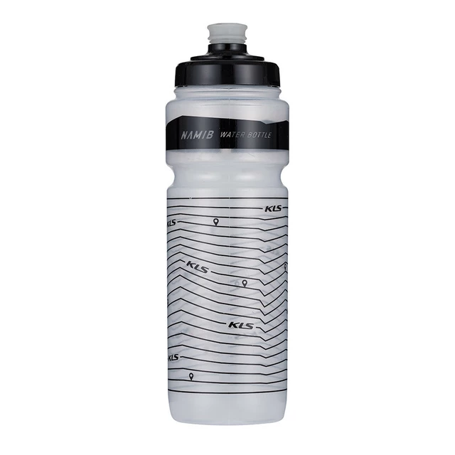 Kerékpáros palack Kellys Namib 022 0,75 l - Antracit - fehér