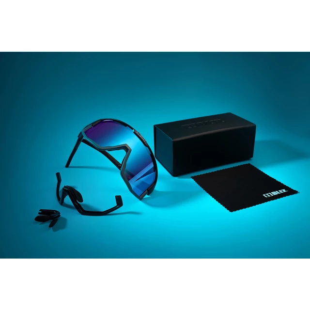 Sports Sunglasses Bliz Fusion Nordic Light 2021 - Matt Turquoise