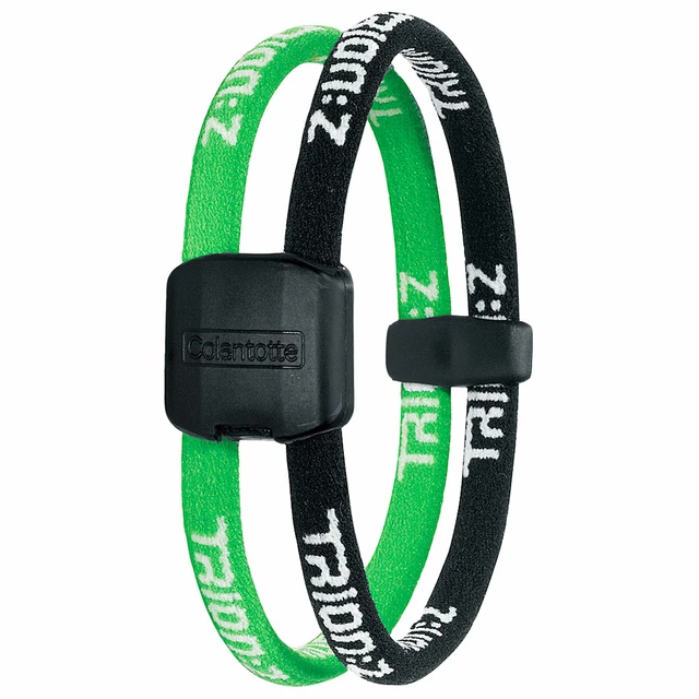 Bracelet Trion: Z Dual - Black-Orange - Black-Green