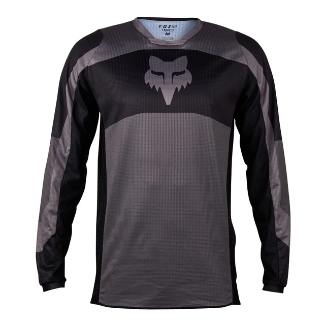 Motokrosový dres FOX 180 Nitro Jersey - Black/Grey - Dark Shadow