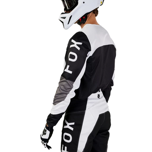 Motocross felső FOX 180 Nitro Jersey - Fekete/Szürke