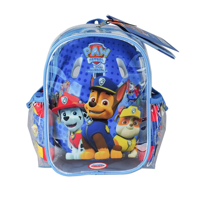 Helmet and Protector Set "Paw Patrol" with Pack
