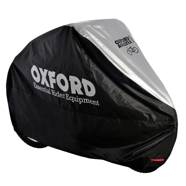 Single Bicycle Cover Oxford Aquatex (Black/Silver)