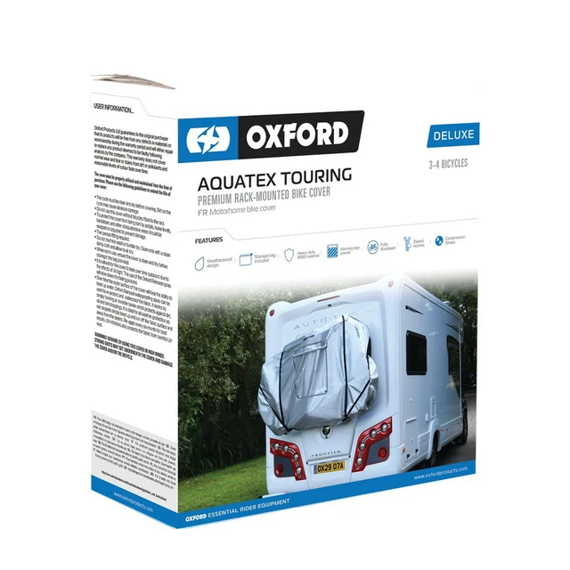 Ponyva 1-2 kerékpárra Oxford Aquatex Touring Deluxe