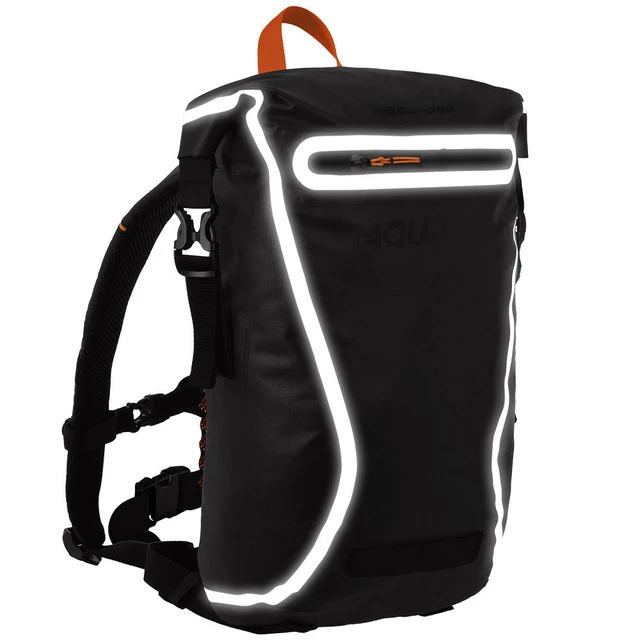 Vodotesný batoh Oxford Aqua EVO Backpack 22l - čierna/oranžová