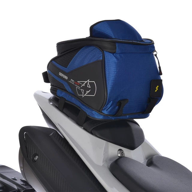 Tank Bag/Tail Pack Oxford M4R Time Tank ‘n’ Tailer 4 L Black/Blue