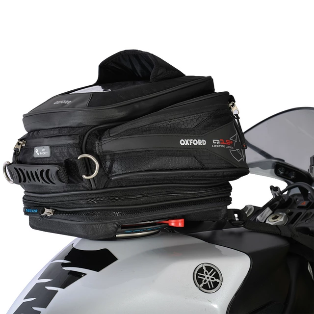 Tankbag na motocykel Oxford Q15R 15 l čierny