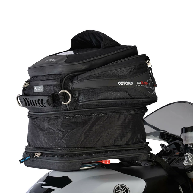 Tankbag na motocykl Oxford Q15R 15 l černý