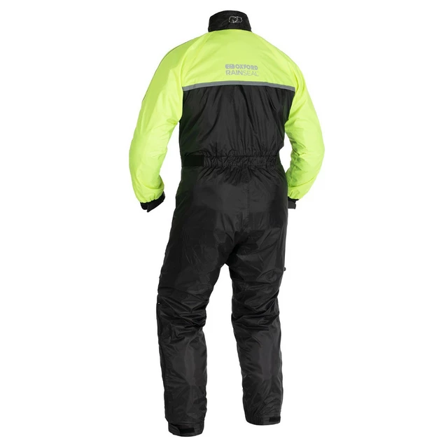 Pláštenka Oxford Rain Seal čierna/žltá fluo