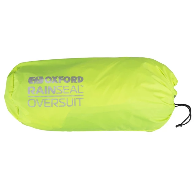 Pláštenka Oxford Rain Seal čierna/žltá fluo