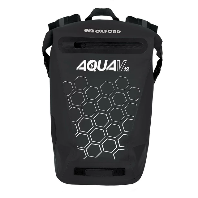 Vodotesný batoh Oxford Aqua V12 Backpack 12l - fluo žltá - čierna