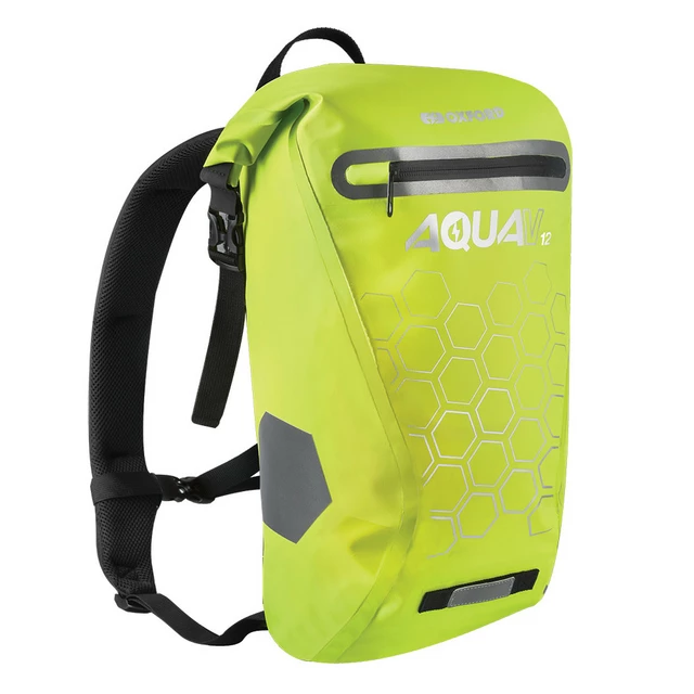 Vízhatlan hátizsák Oxford Aqua V12 Backpack 12l - fluo sárga