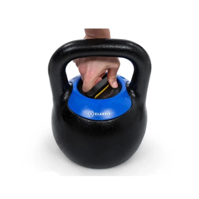 Adjustable Kettlebell KLARFIT Adjustabell 16/18/20/22/24 kg