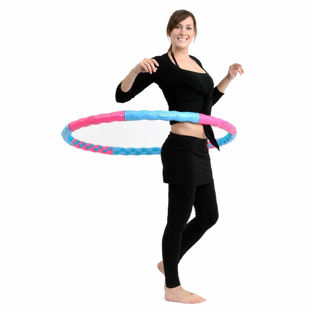 Hula hoop karika inSPORTline Weight Magnetic 110 cm