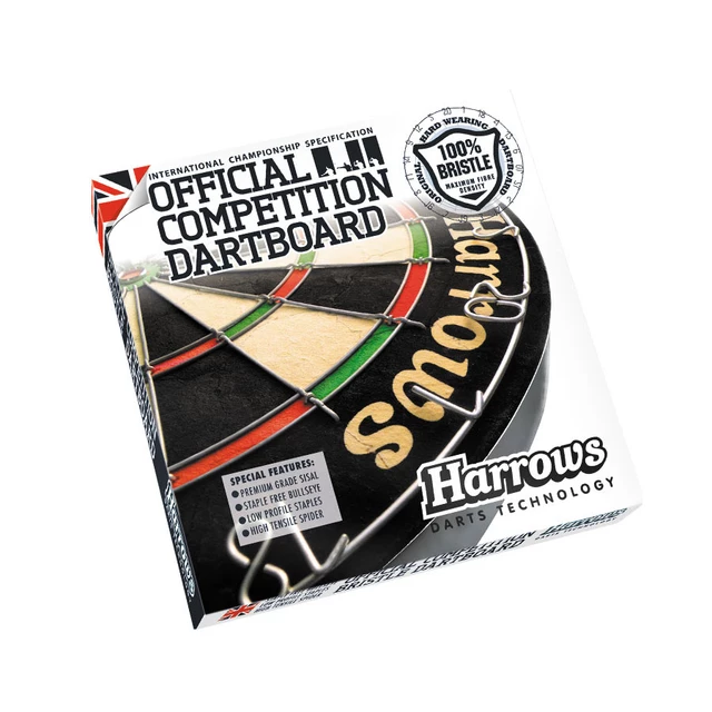 Szizál darts tábla Harrows Official Competition Board