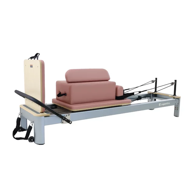 Pilates reformer inSPORTline Oquiler - růžová