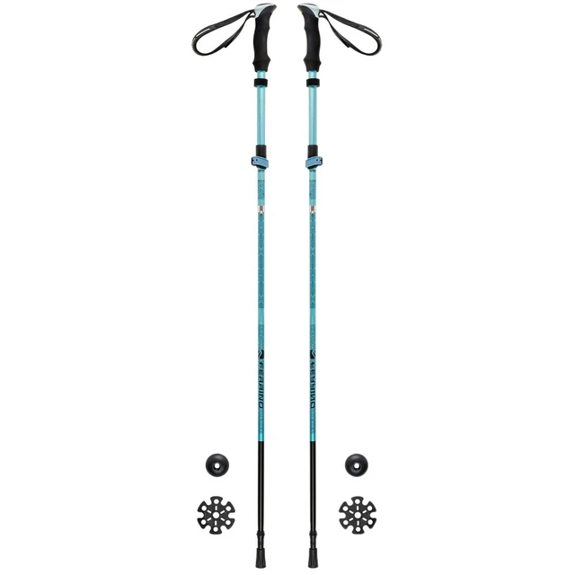 Trekking Poles FERRINO Ortles Lady SS23 - Blue