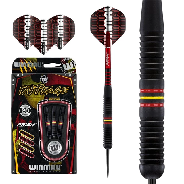 Darts Winmau Outrage Brass – 3-Pack