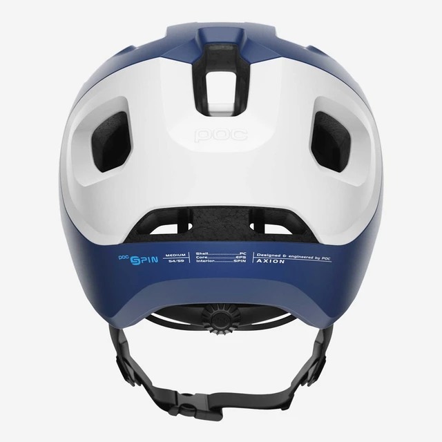 Cyklo prilba POC Axion SPIN - Lead Blue