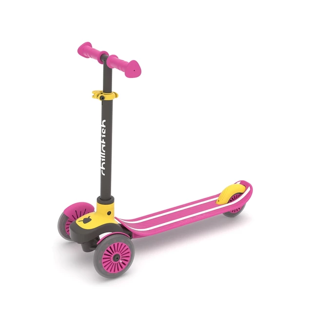 Children’s Three-Wheel Scooter Chillafish Scotti - Red - Pink