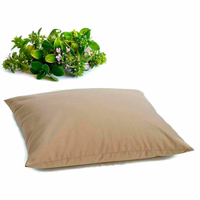 Buckwheat Pillow ZAFU 60x40cm with thyme