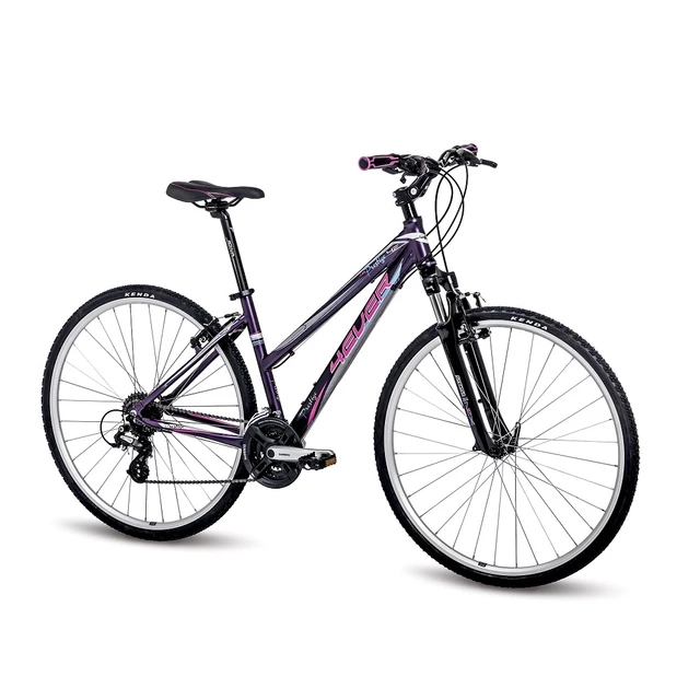 Women’s Cross Bike 4EVER Prestige 28” – 2016 - Violet-Pink - Violet-Pink