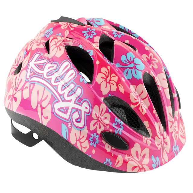 Children's Bicycle Helmet KELLYS BUGGIE - Green - Pink