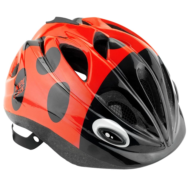 Children's Bicycle Helmet KELLYS BUGGIE - Pink - Red-Black