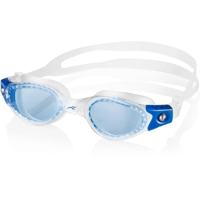 Plavecké okuliare Aqua Speed Pacific - Black/Clear - Transparent/Blue