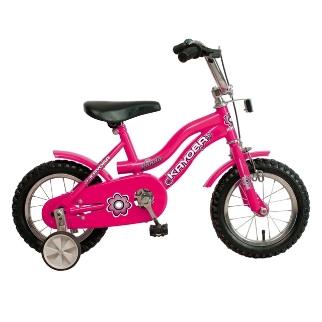 Detský dievčenský bicykel Reactor Panda Girl 12" - ružová
