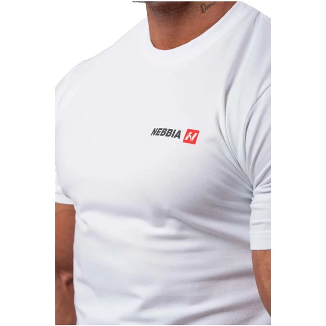 Men’s T-Shirt Nebbia Minimalist Logo 291 - Light Grey