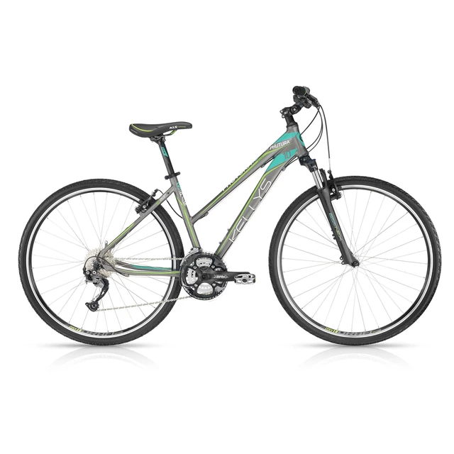 Dámsky crossový bicykel KELLYS PHUTURA 10 Mint Green 28" - model 2016