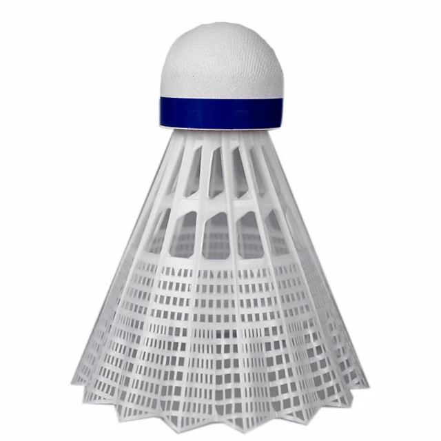 Yonex Mavis 2000 Plastikbälle - weißer Federball - blauer Streifen