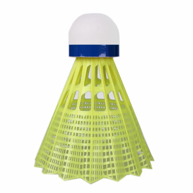 Plastové košíčky Yonex Mavis 350 - žltý košík - modrý pruh - žltý košík - modrý pruh