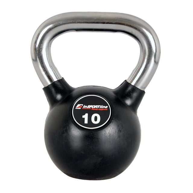 Zestaw hantli gumowanych inSPORTline Kettlebell Profi 4-40 kg