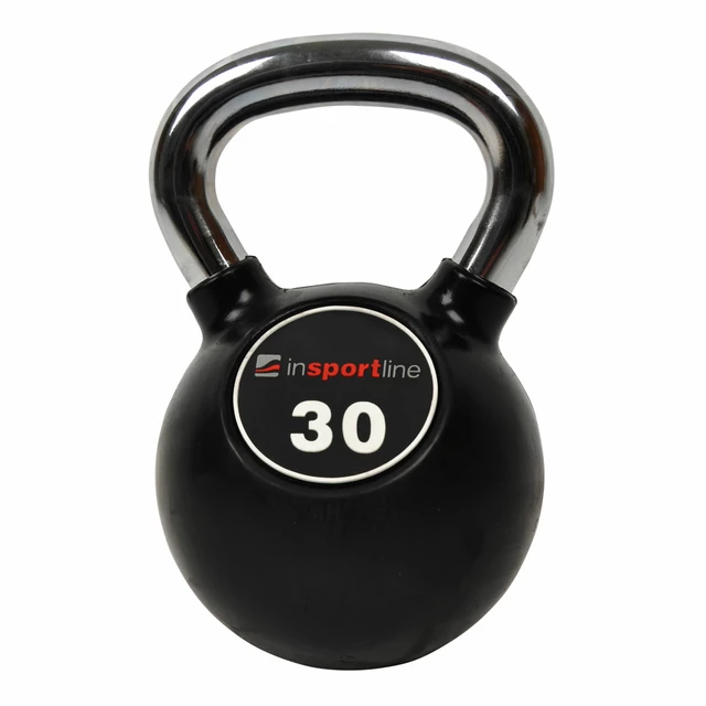 Zestaw hantli gumowanych inSPORTline Kettlebell Profi 4-40 kg