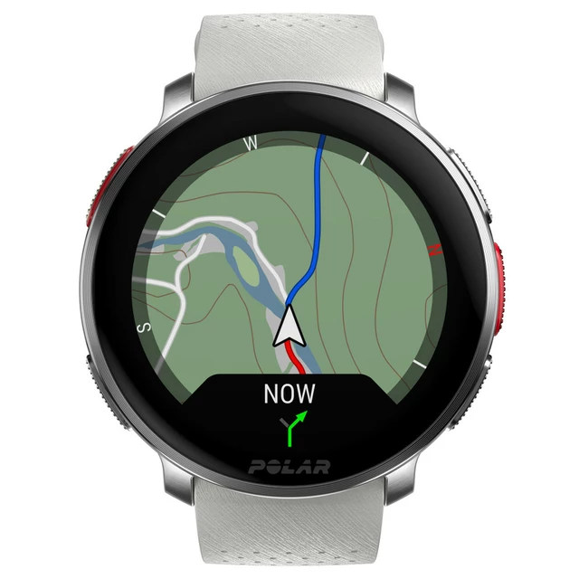 Sportovní hodinky POLAR Vantage V3 bílo-oranžová - rozbaleno