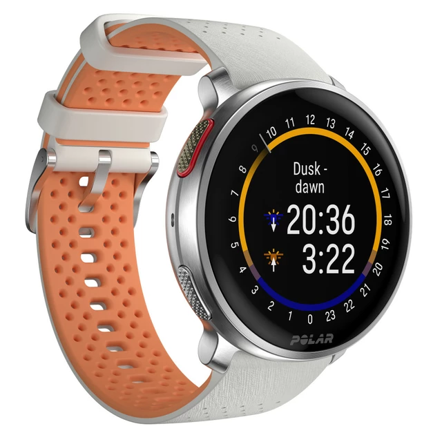 Sportovní hodinky POLAR Vantage V3 bílo-oranžová - rozbaleno