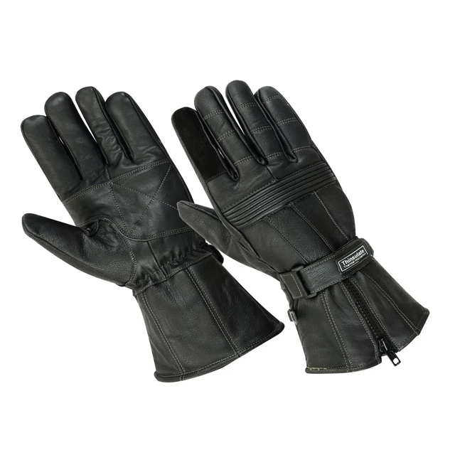 BOS Prag Motorradhandschuhe - schwarz