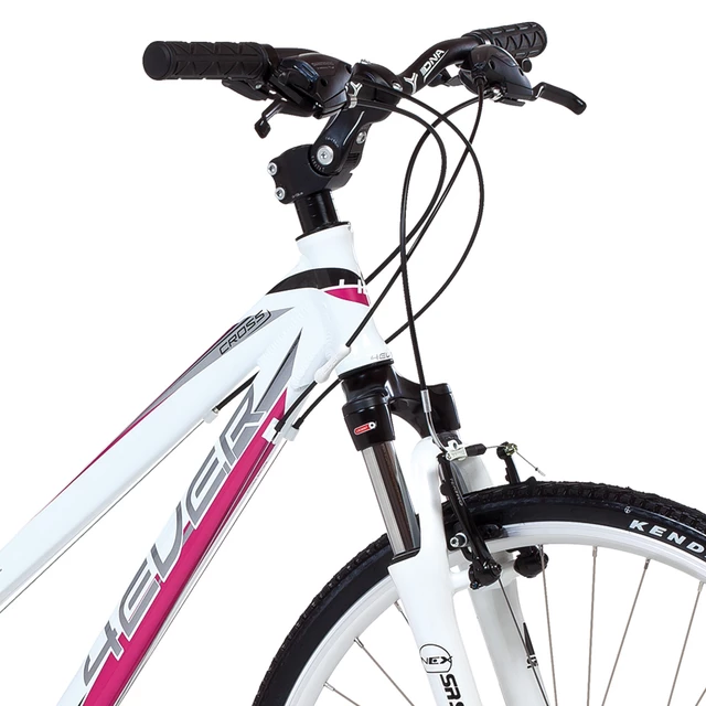 Dámsky crossový bicykel 4EVER Prestige 2013 - červená